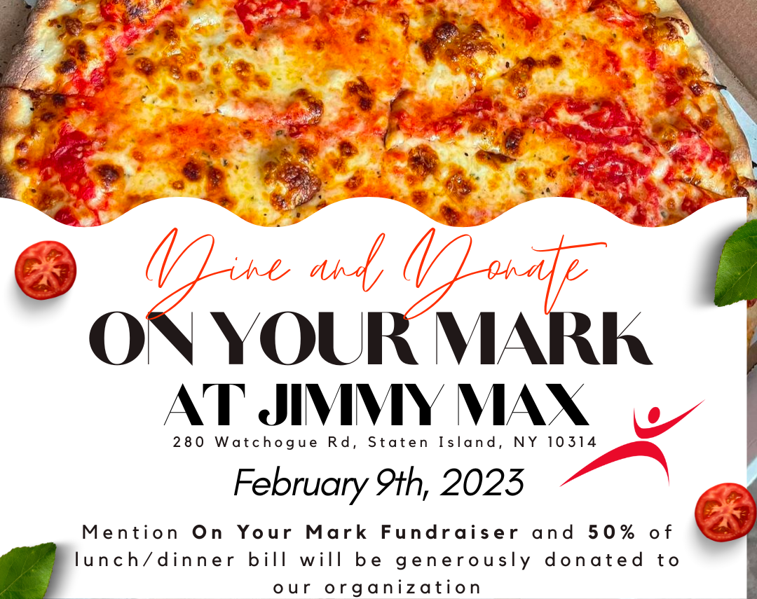 Dine and Donate On Your Mark at Jimmy Max
